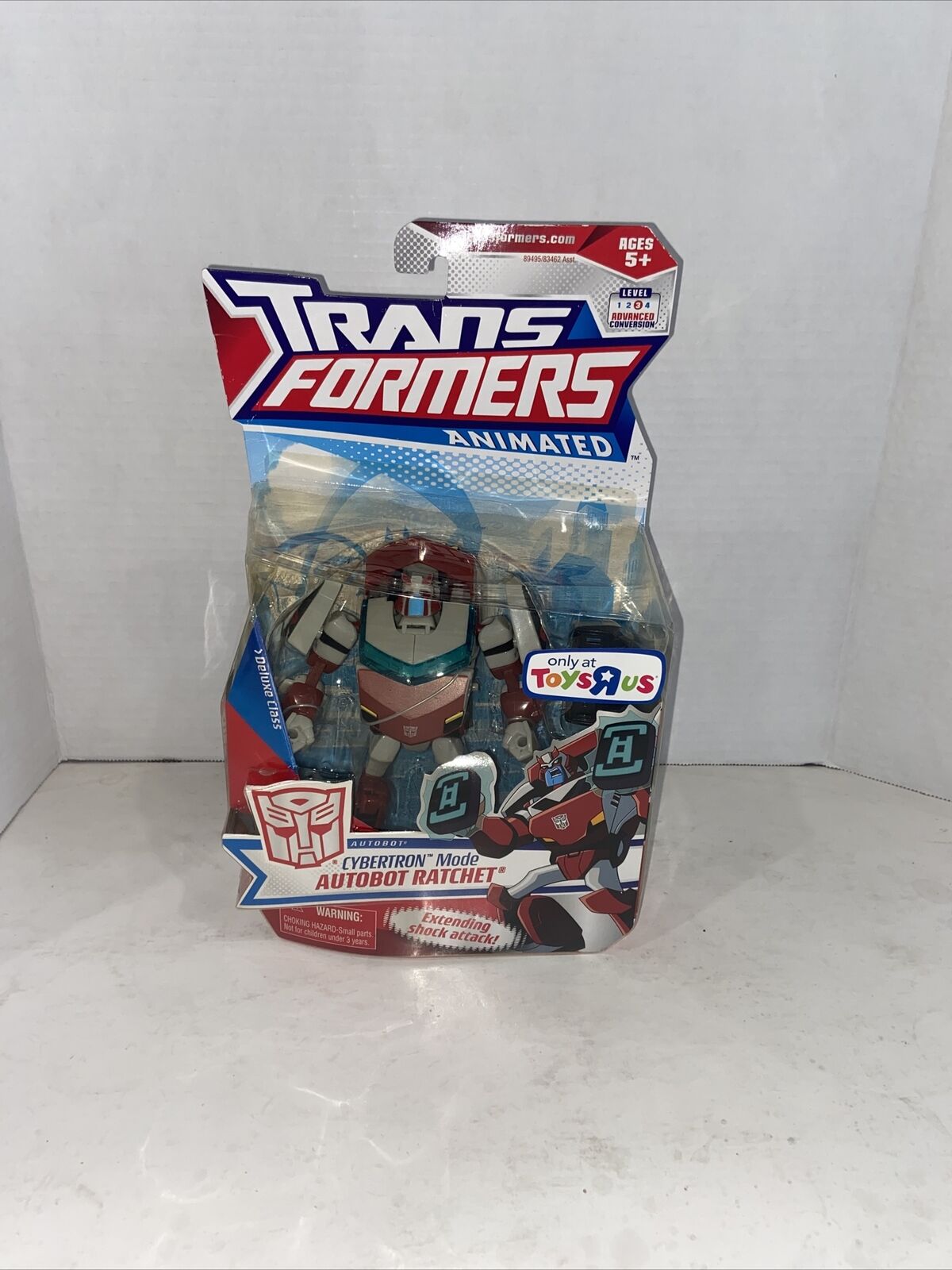 Transformers Animated Cybertron Mode Autobot Ratchet MOSC Deluxe Hasbro TRU 2010
