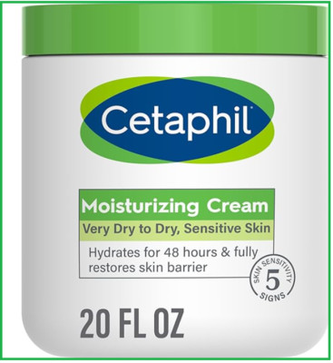 Cetaphil Body Moisturizer, Hydrating Moisturizing Cream for Dry to Very Dry 20oz