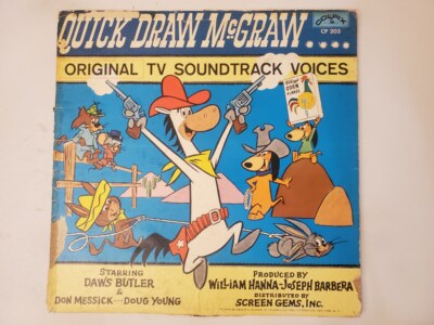 Various - Quick Draw McGraw Original TV Soundtrack Voices (Vinyl Record LP)