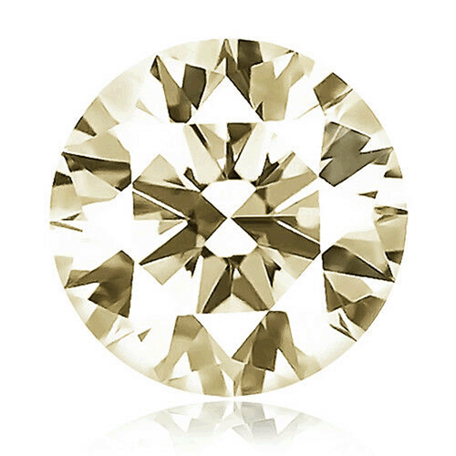0,29 quilates Diamante Intenso Champagne Amarillo Elegante Color 100% Natural Tierra Minada - Imagen 2 de 9