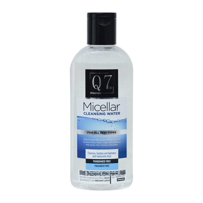 Q7Paris Micellar Cleansing Water - 250ml