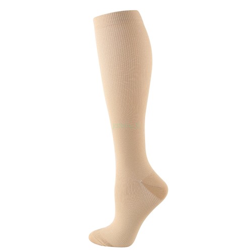COMPRESSION FLIGHT SOCKS UNISEX MIRACLE TRAVEL ANTI SWELLING FATIGUE DVT SUPPORT - Picture 15 of 25