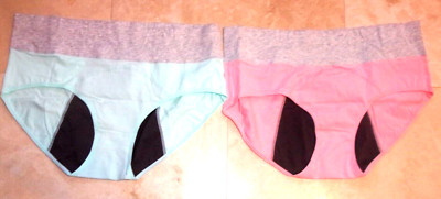NALWORT Panties Leak Proof Protective 2 Pairs Plus Size 2XL/JP