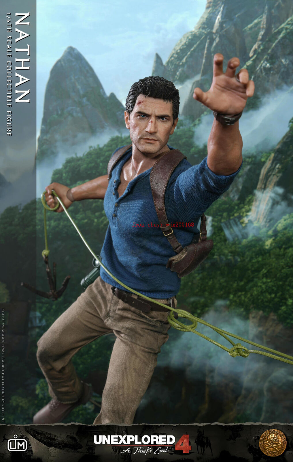 1/6 LIMTOYS LIM012 Uncharted 4 A Thief's End Nathan Drake action figure