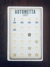 Scythe Automa Star Tracker Card (Easy) Official Extra/Replacement Game Piece