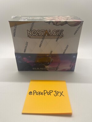 nostalgix booster box Nostalgix 1st Edition Booster Box Day Zero Base Set Factory Sealed NEW  MINT!