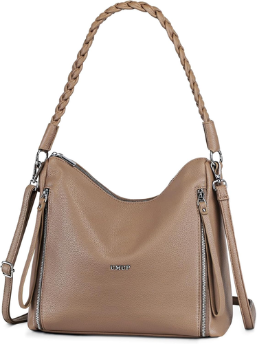 Borsa a Tracolla Donna Grande Borsa Tote Donna Con Tracolla Regolabile Staccabil - Foto 10 di 12