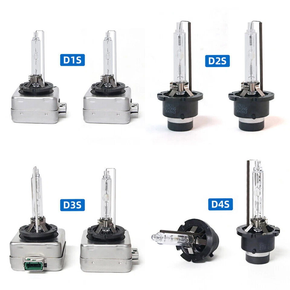 2pcs D1S D2S D3S D4S HID Xenon Headlight Lights Bulbs Replace 6000K 8000K 10000K - Image 4 of 4