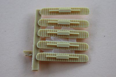 Front grille plate resin 1/43 collector Ford Mustang 1965 Heco miniatures