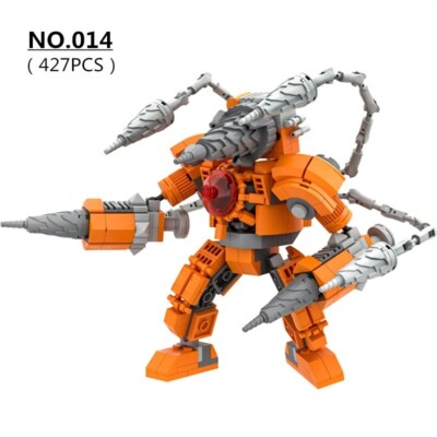 427PCS MOC Skibidi Toilet Building Blocks Titan Drill Man