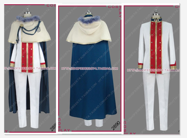 Black Clover: Quartet Knights Golden Dawn Klaus Lunettes Uniform
