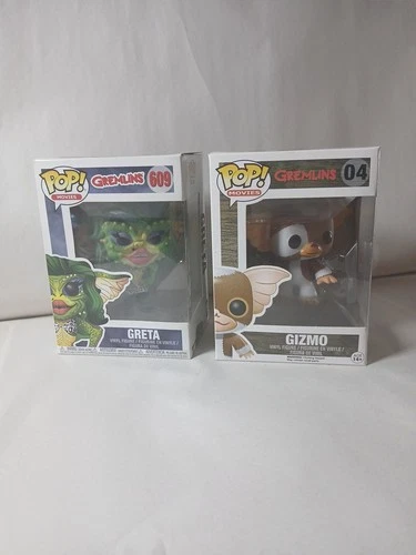 Funko Pop! Movies Gremlins - Gizmo #04 & #609 Greta