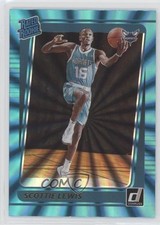 2021-22 Panini Donruss Rated Rookie Holo Teal Laser Scottie Lewis #246 0b3