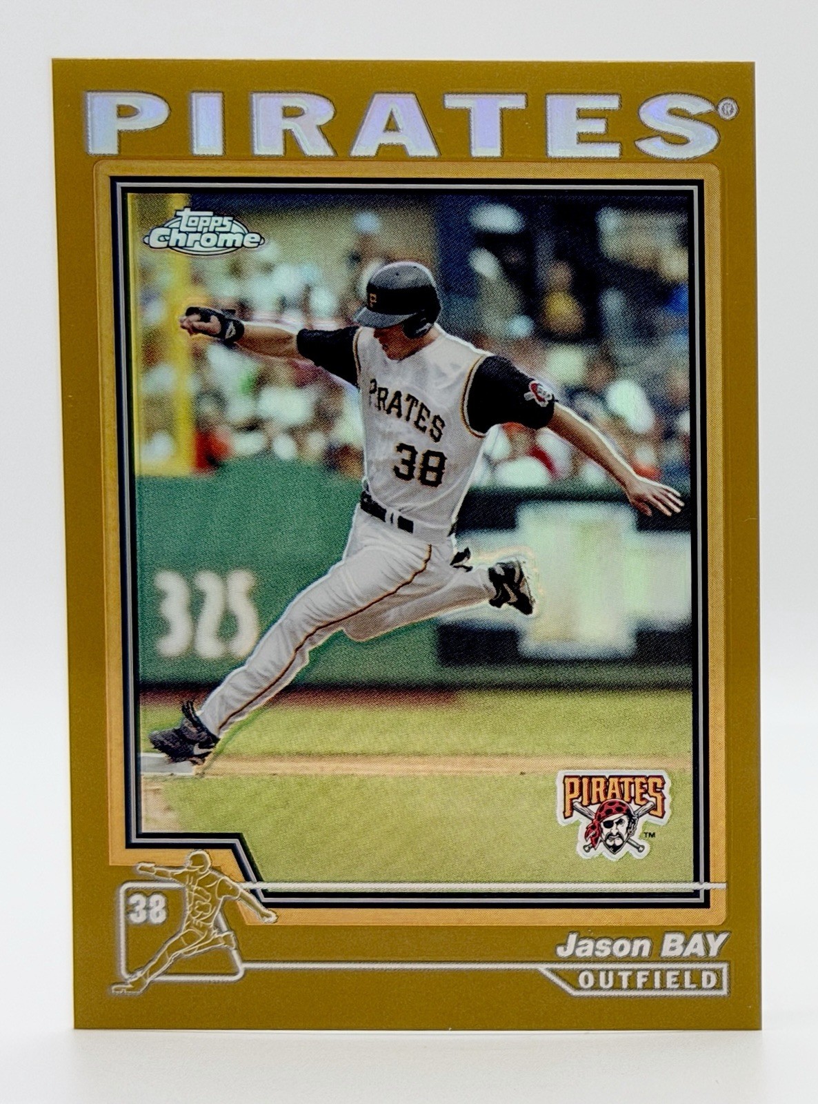 2004 Topps Chrome Gold Refractors #411 Jason Bay Pittsburgh Pirates
