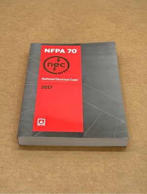 GENUINE NFPA 70 National Electrical Code NEC 2017 Edition Paperback