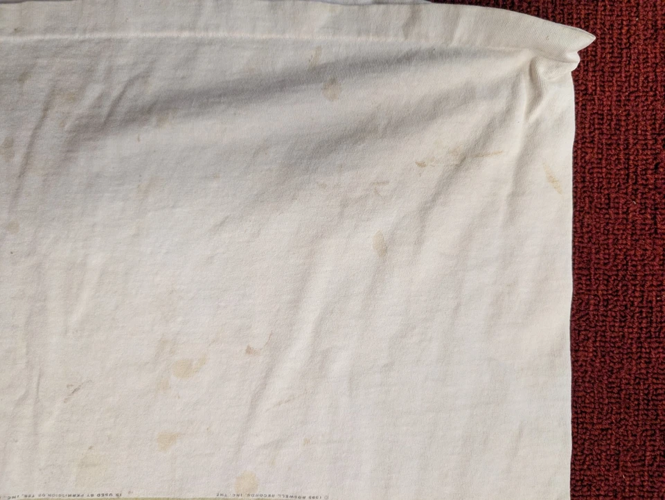 复古! 罕见!  1995 年 FOO FIGHTERS ALBUM COVER RAT GUN 衬衫 - XL - 一个所有者 — 第 2/4 张图片