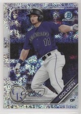 2019 Bowman Draft Chrome Sparkles Refractor Casey Golden #BDC-83 i5q