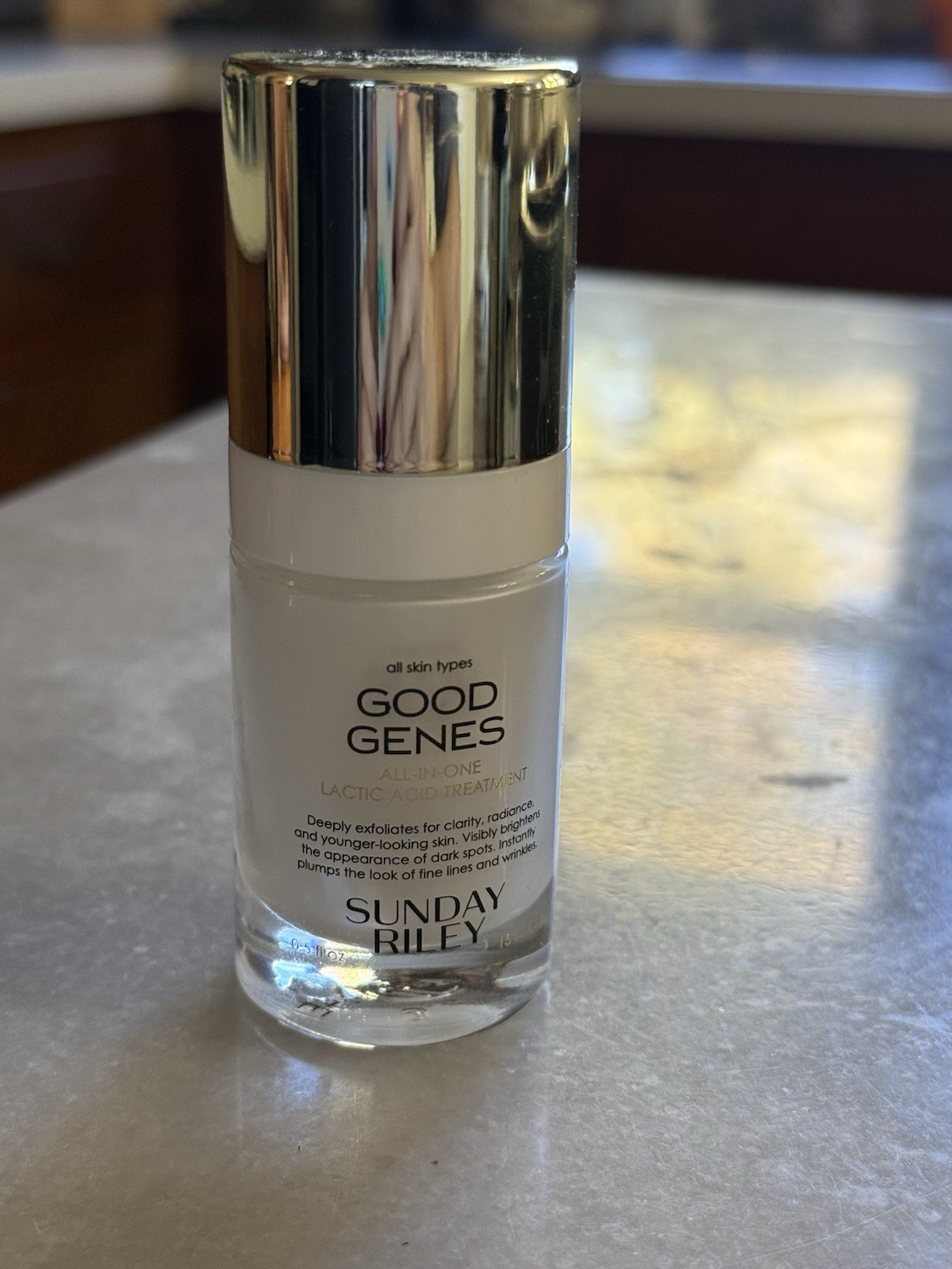Sunday Riley Good Genes All-In-One Lactic Acid Treatment 15 ml 0.5 oz New No Box