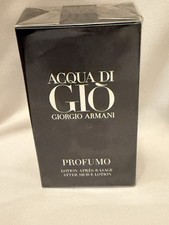 Armani Acqua Di Gio Profumo 3.4 oz After Shave Lotion 100 AUTHENTIC Sealed Box
