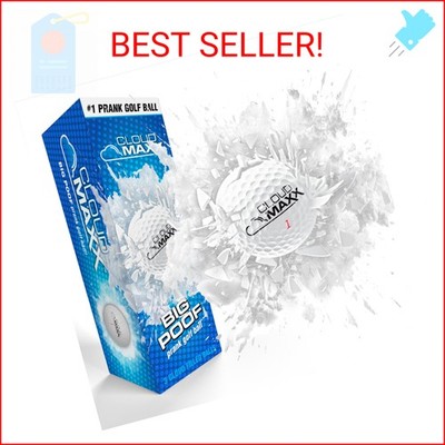 Laughing Smith Prank Golf Balls - Funny Exploding Golf Ball Trick - Gag Golfing