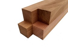 Barrington Hardwoods Black Walnut Turning Blank Squares - 1.5 X 1.5 4 Pcs 1.5 X