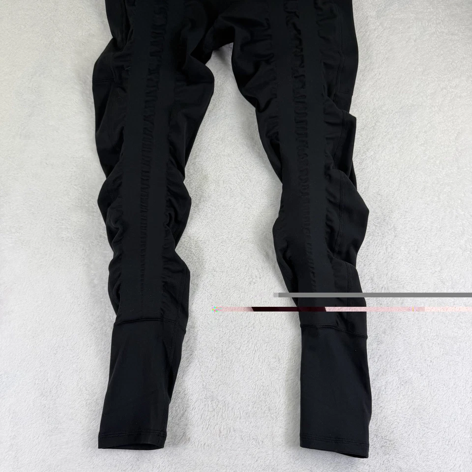 Sweetflexx Resistance Band Leggings Size 8 Black High Waist Full Length Compress - Image 3 of 4