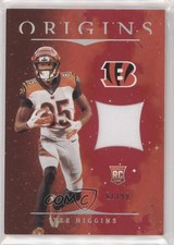 2020 Panini Origins Rookie Patch Red /99 Tee Higgins #RP-9 Patch 0gg