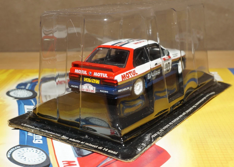Bmw M3 Rally Tour de Corse 1987 Deagostini 1:43 Modellismo Statico 1/43 auto - Immagine 3 di 4