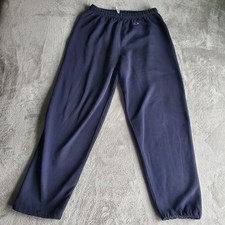 Vintage 1990s USA Made Champion Fleece Sweatpants Joggers Mens L Navy Blue