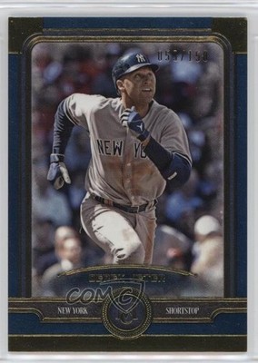 2019 Topps Museum Collection Sapphire 59/150 Derek Jeter #65 HOF v1x