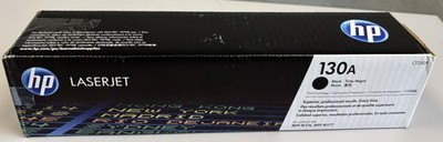 HP Genuine 130A Black Toner Print Cartridge CF350A OEM Original LJ Pro M176 - OB