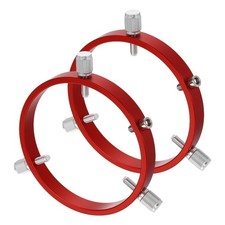 102mmD Adjustable Guiding Scope Rings, 2pcs Metal Guide Scope Rings, Red