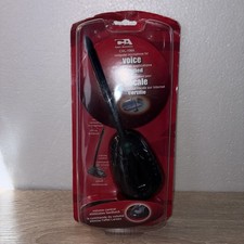 Cyber Acoustics CVL-1066 Computer Microphone for Voice Over Internet Application