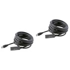 2pcs Erweiterungsdatenkabel-Computer- -Tastatur USB-erweiterte