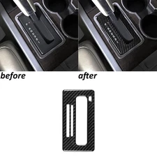 Real Carbon Fiber Console Gear Shift Panel Cover Trim For Ford Expedition 07-14