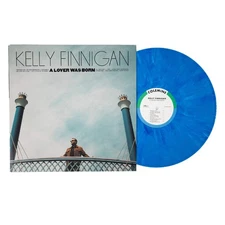 [DAMAGED] Kelly Finnigan - A Lover Was Born [Cyan Blue Vinyl] NEW Vinyl