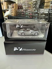 FERRARI ENZO GRIGIO TITANIO 1/64 DIECAST CAR BY FINDCLASSICALLY FY 300 MADE