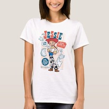 Image of Disney The Toy Story Jessie Cowgirls White T-Shirt