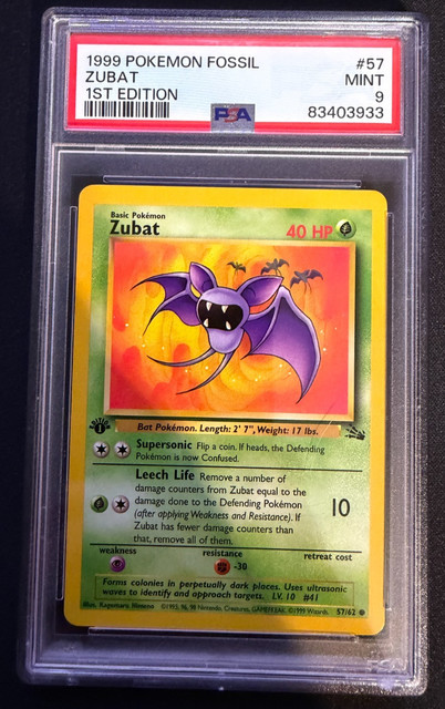 Zubat #57 (Fossil (1999))