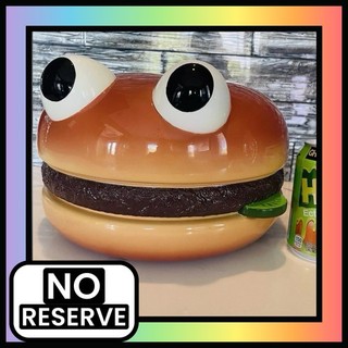 🍔 NO RESERVE Vintage McDonalds Statue Burger Statue Pop Culture Arcade Decor