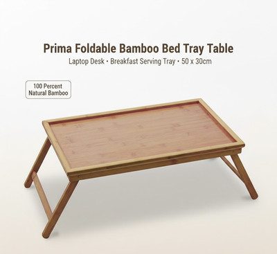 Bambus Holz Bett Tablett Klappbare Beine Frühstück Servieren Schoß Tablett Tisch Laptop Schreibtisch