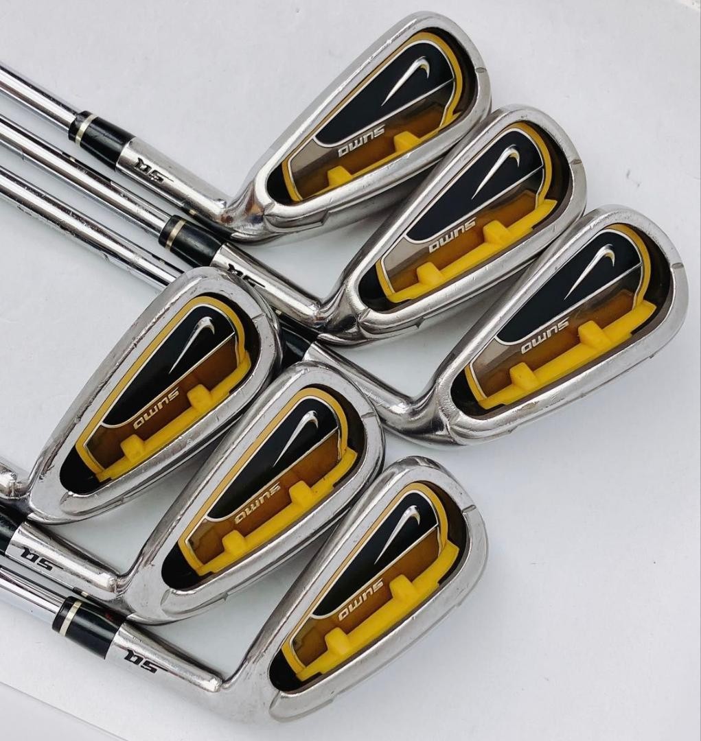Nike SasQuatch SUMO Iron Set 6pcs 5-pw Speed Step Steel Shafts