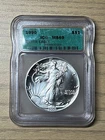 1990 Silver Eagle-Early Production-NGC MS69