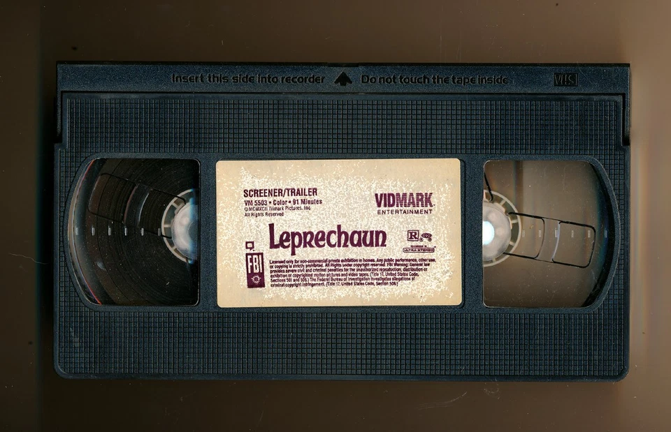 Leprechaun Promo Screener US VHS Video Warwick Davis Jennifer Aniston 1993 - Image 4 of 4