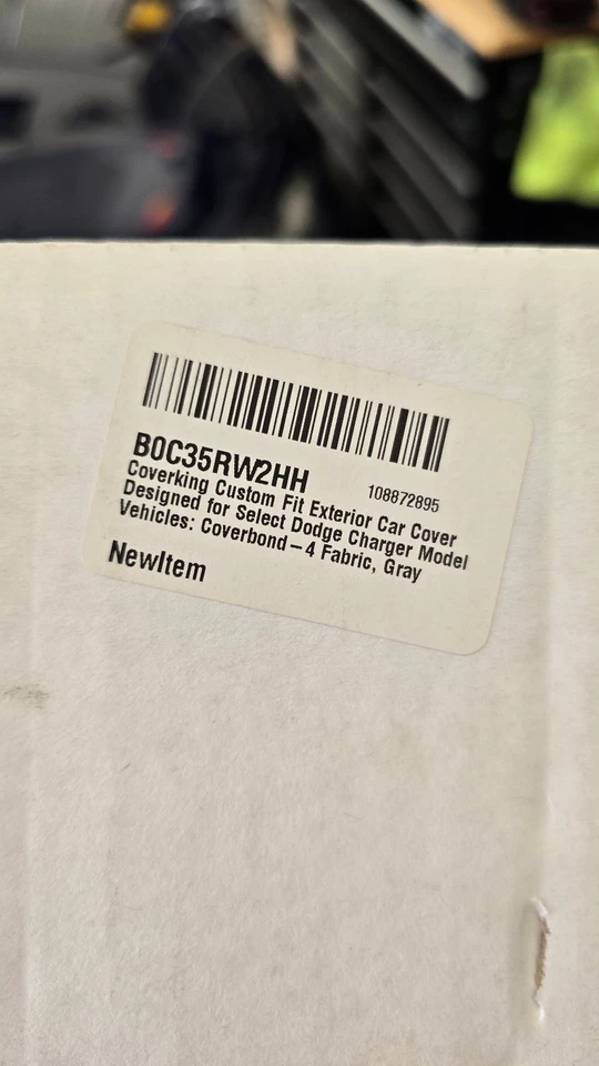 Dodge Charger Coverbond 4 CoverKing 2015-2023 tela gris CVC4N98DG9629 Foto 2 de 4