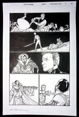 Defenders of the Earth #3 p16-Dark Destiny-Alex Sanchez Art-Flash Gordon vs Ming
