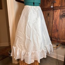 Long Wedding Petticoat Underskirt Bridal Slips /Tulle Skirt Size Large Adjustabl