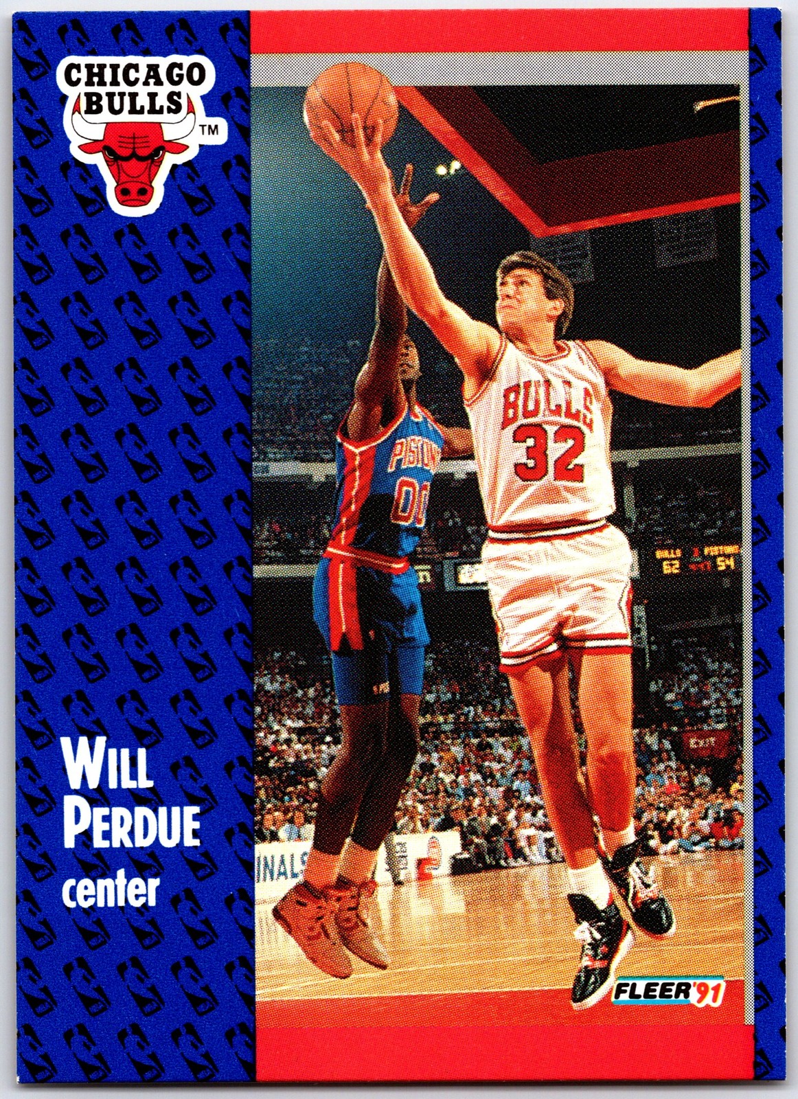 1991-92 Fleer #32 Will Perdue