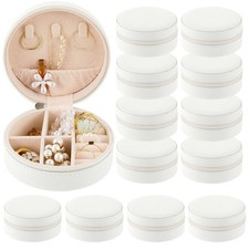 12 Pcs Travel Jewelry Case Bridesmaid Gift Boxes Jewelry Travel Organizer Sma...