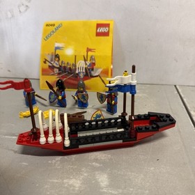Vintage LEGO Classic Castle 6049 Viking Voyager - Near Complete Condition